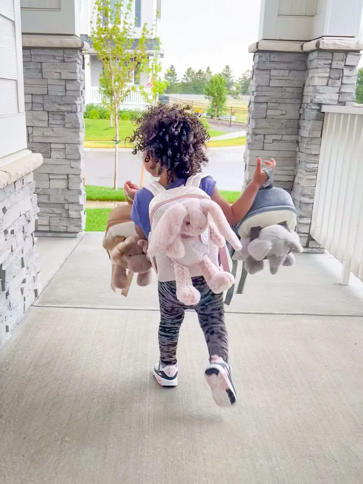 Toddler Backpack Bunny, Reindeer, Elephant