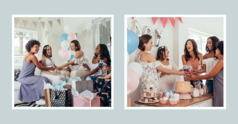baby shower vs baby sprinkle, women celebrating baby, pregnancy party, baby registry