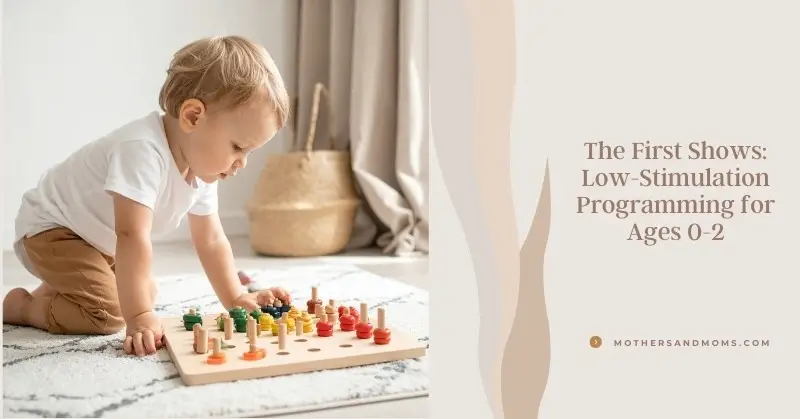 Best low stimulation shows for toddlers ages 0-2 - Little Bear, Puffin Rock, and Trash Truck without meltdowns